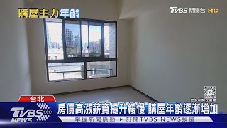 房價高漲薪資提升緩慢 購屋年齡逐漸增加｜十點不一樣20240530@TVBSNEWS02 by TVBS選新聞 302 views 3 hours ago 4 minutes, 42 seconds