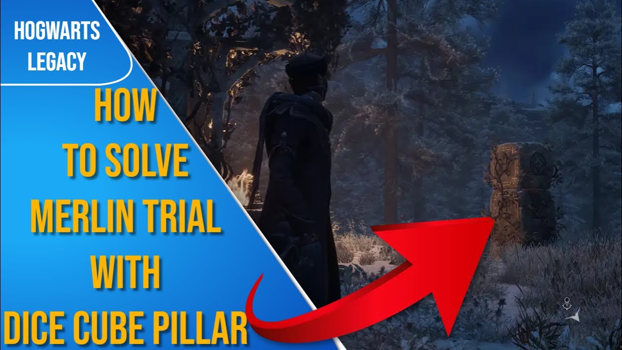 Hogwarts Legacy How To Solve Pillars Merlin Trial YouTube