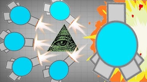 Diep.io  |  The new machine gun upgrade | 1St