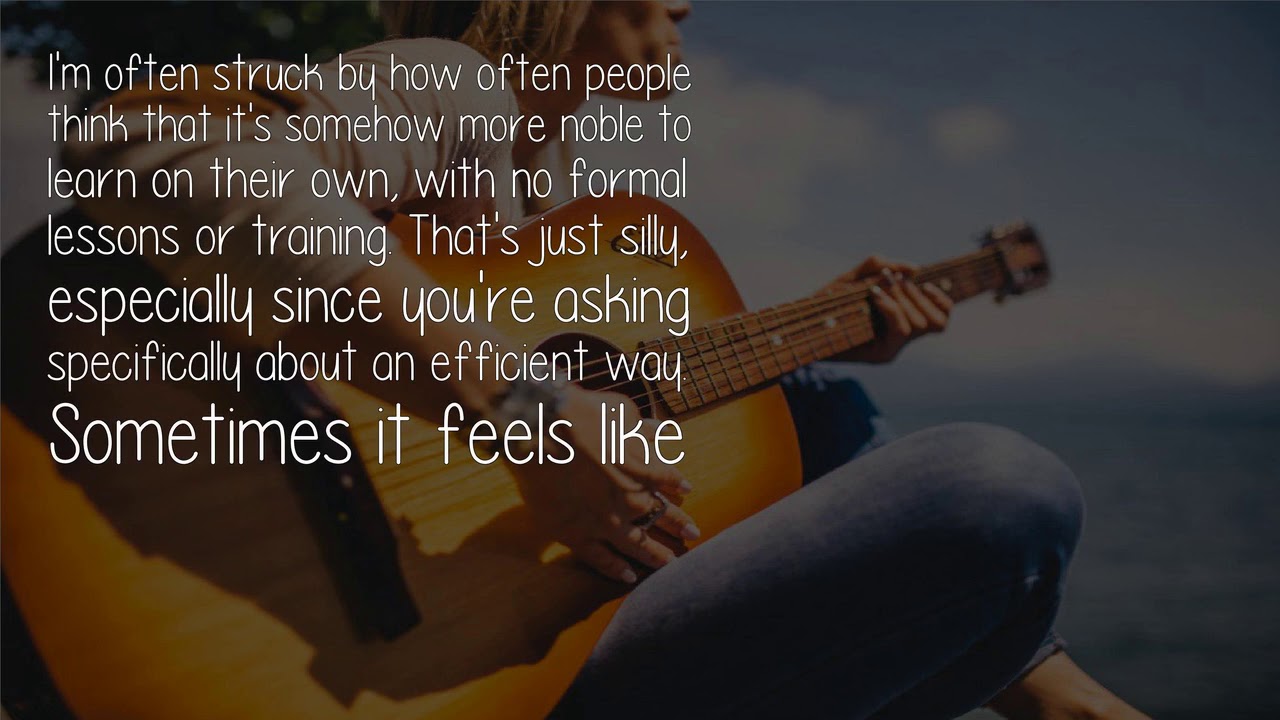 What Is An Efficient Way Of Learning The Bass Guitar Teach Yourself Book Videos Tutor?