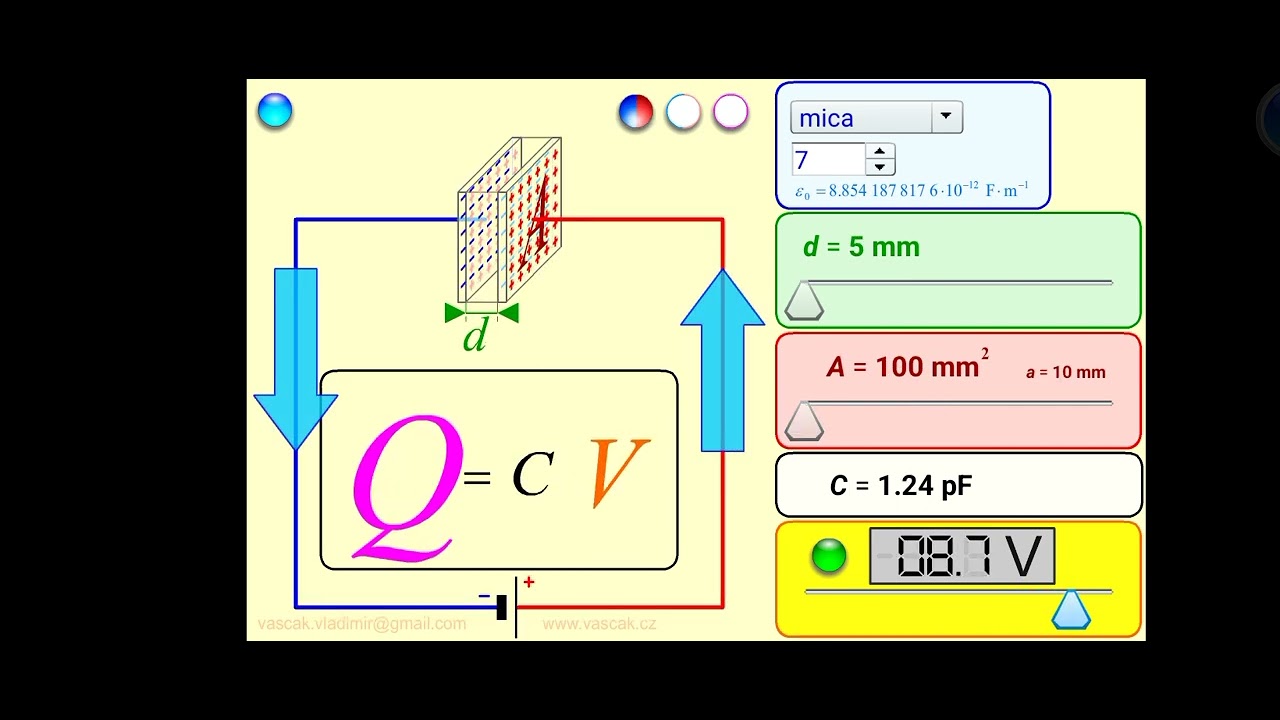 Affect Capacitance Factors affecting Capacitance - YouTube