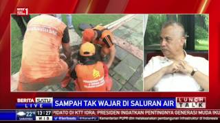 Dialog Lunch Talk Sampah Tak Wajar Di Saluran Air 