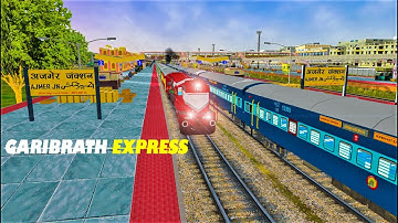 #MSTSAlco#Garibrath   DEE 12215 Garibrath Express in indian ||  Ajmer  to Ahmedabad ||MSTS