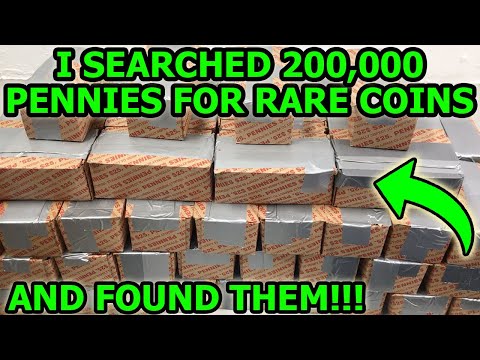 I Looked Through 200,000 Pennies For Rare Coins - INSANE Finds In Biggest Coin Roll Hunt On YouTube