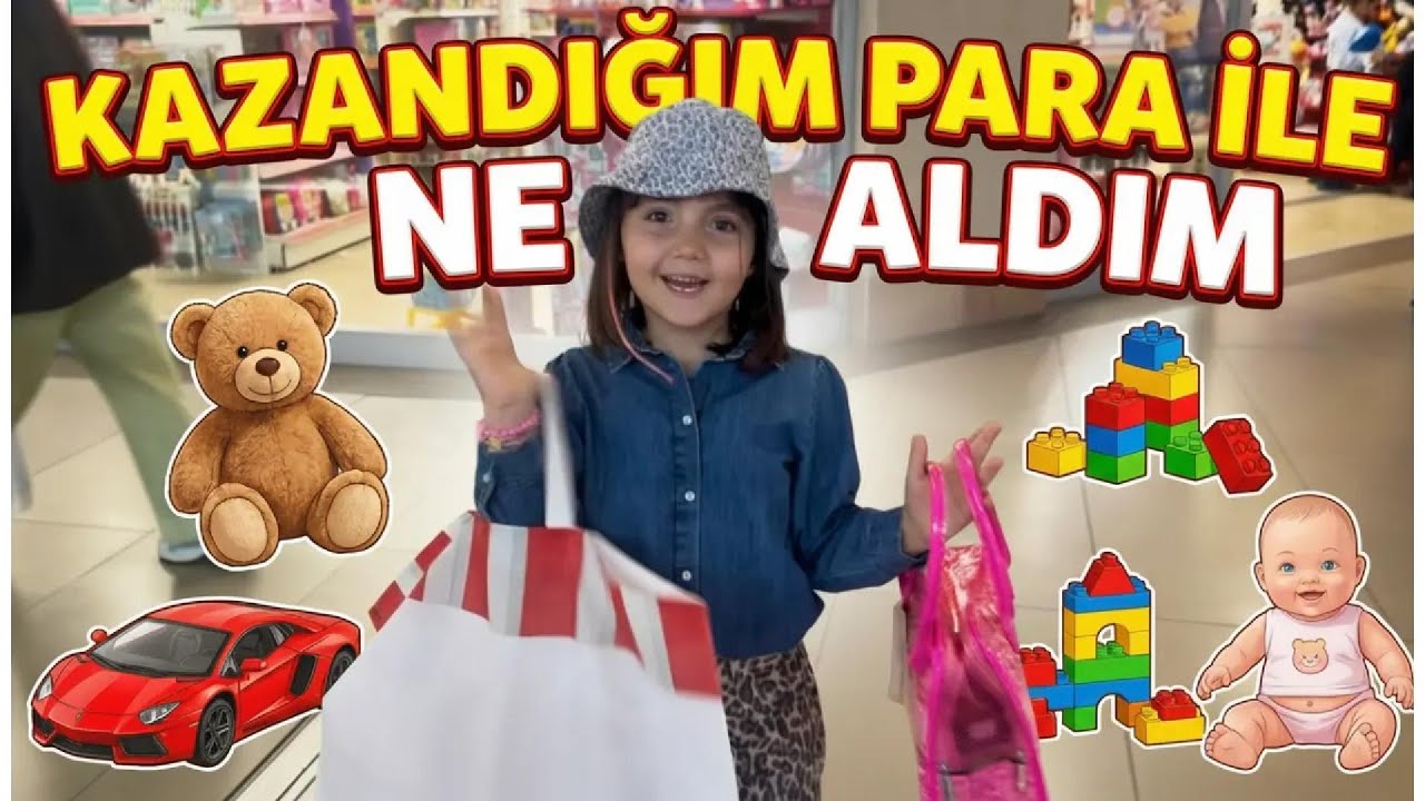 KAZANDIĞIM PARA İLE NE ALDIM!! @elifsinemtv @niloyatv