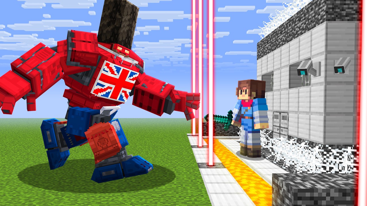 Every Country vs Security House in Minecraft
