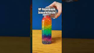 DIY Regenbogen Sensorikflasche #shorts #kindergarten #funforkids #kidsactivities #kidscrafts #diy
