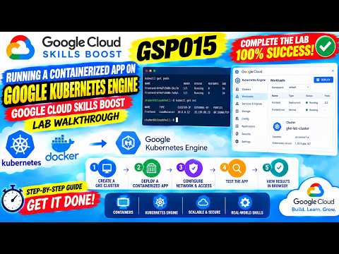 GSP015 – Running a Containerized App on Google Kubernetes Engine | Google Cloud Skills Walkthrough