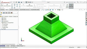 SolidWorks Tutorial 3D Modeling Part-8