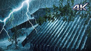 Fall Asleep In Minutes With Huge Rain On Tin Roof & Thunder Sounds | White Noise@DreamyVibes6 by Dreamy Vibes 229 views 1 month ago 1 hour, 3 minutes