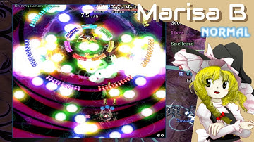 Touhou 14 - Double Dealing Character | Marisa B Normal 1cc