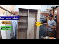 Membuat Lemari Pakaian 2 pintu dari Triplek