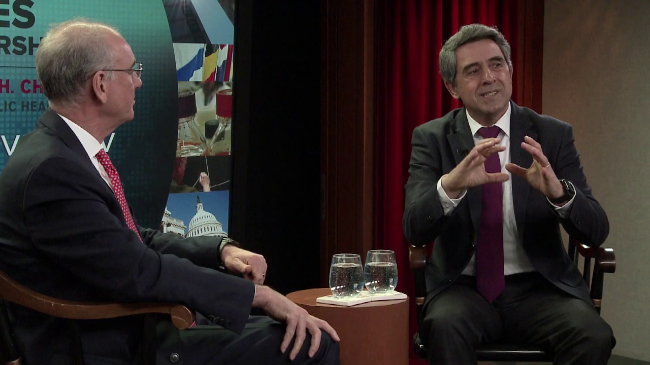 Voices in Leadership with President ROSEN PLEVNELIEV: Defining a wise leader.