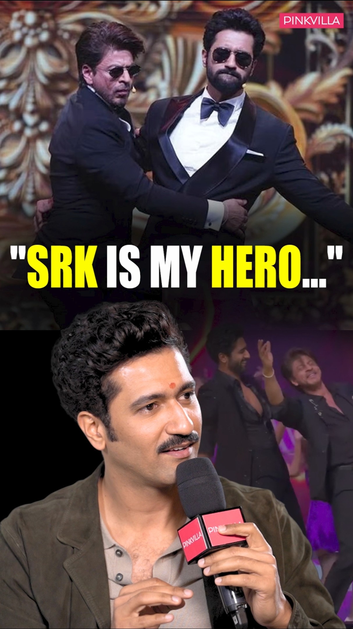 Vicky Kaushal On Working With HIS HERO Shah Rukh Khan ?❤️ | #shorts #bollywood #srk #trending