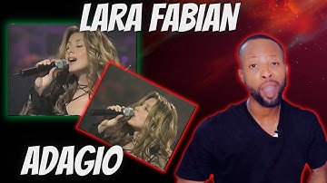 FIRST TIME LISTENING AND REACTING TO LARA FABIAN - ADAGIO [FIRST TIME REACTION]