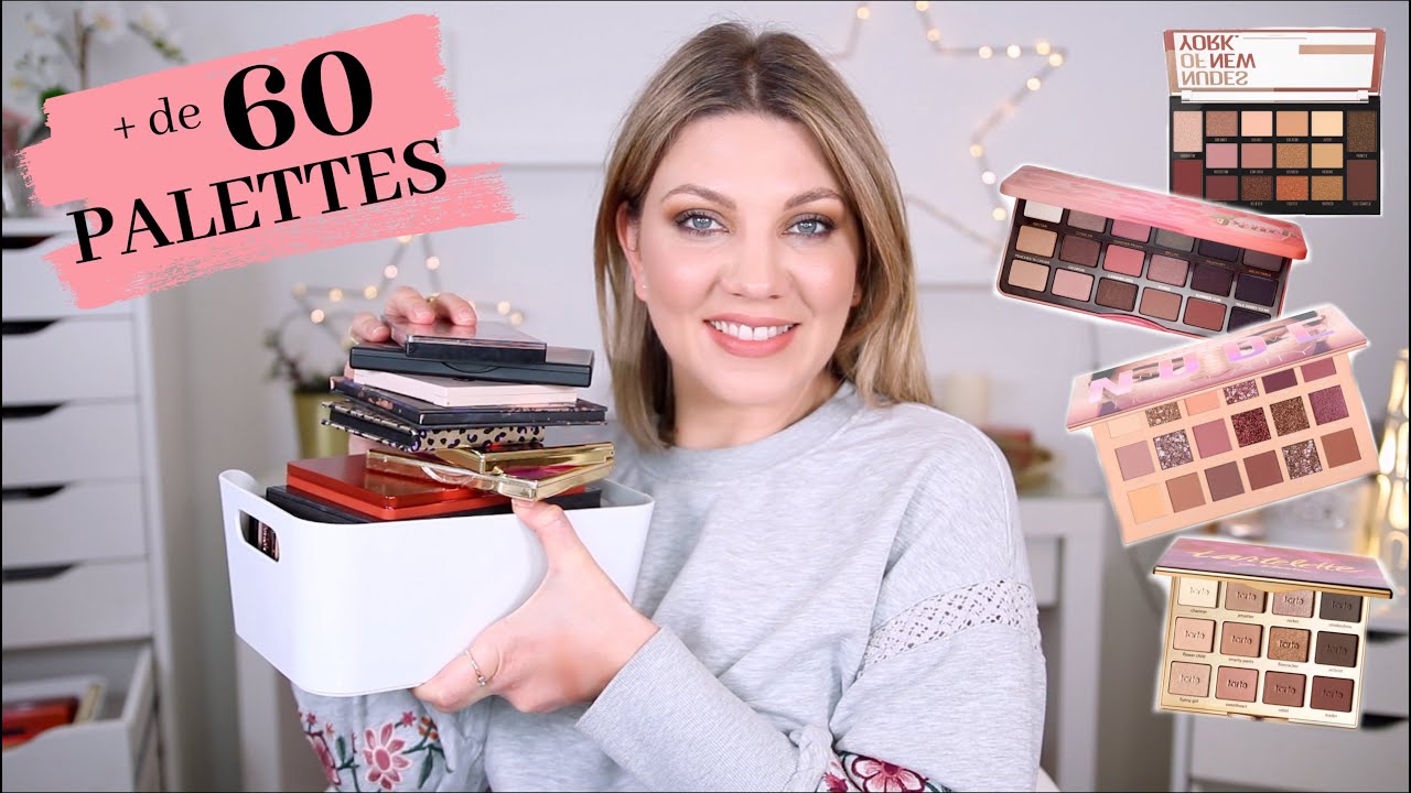 MA COLLECTION DE PALETTES !