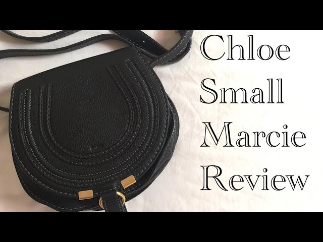 What's in my Bag + Chloé 'Small Marcie' Leather Crossbody Bag