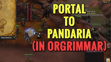 Orgrimmar To The Jade Forest Portal Location (WoW MOP)