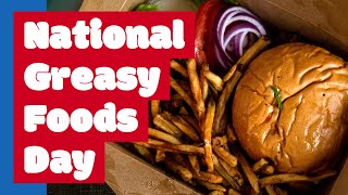 National Greasy Foods Day Video Template (Editable)