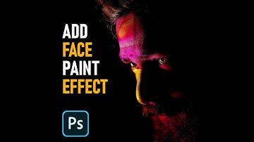 Photoshop Tutorial | Face paint effect
