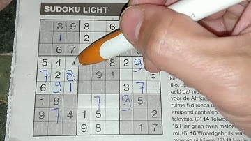 A greasy Light Sudoku puzzle (with a PDF file) 09-13-2019 part 1 of 2
