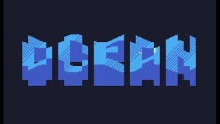 TIC-80 ShowCase #405 - Ocean Waves Text Animation