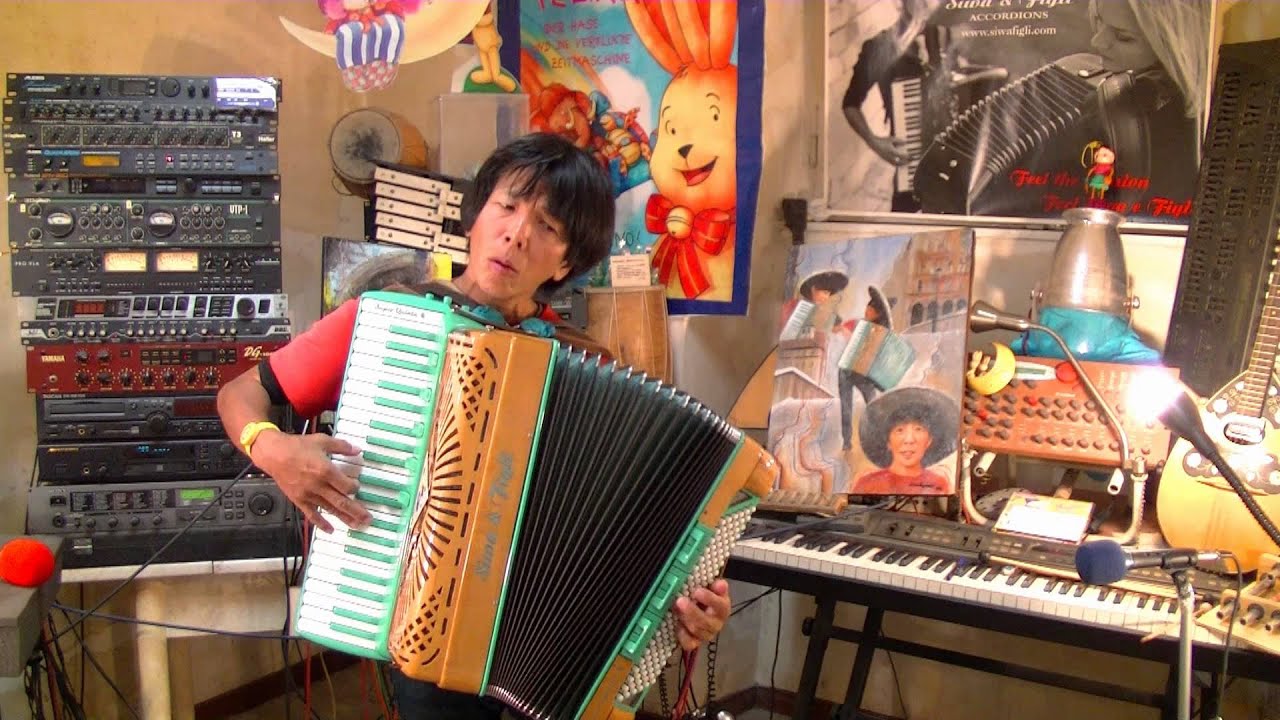 海の見える街 久石 譲 アコーディオン accordion Jo Hisaishi  Kiki's Delivery Service