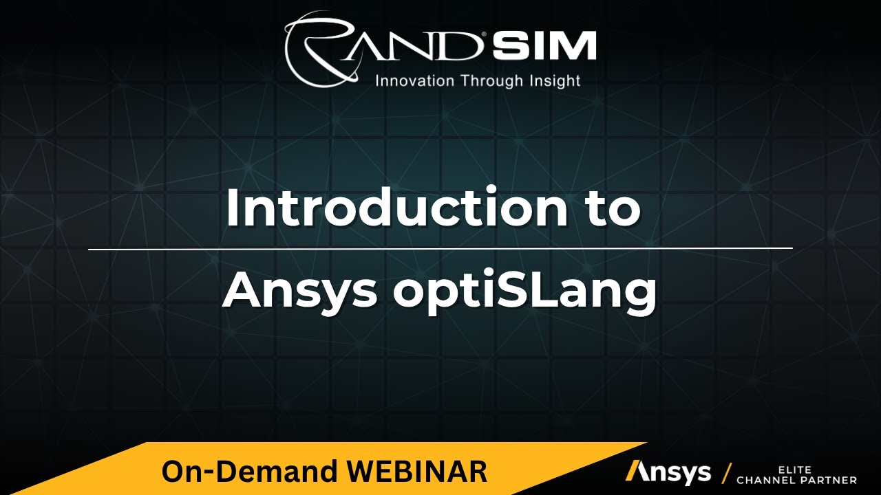 Introduction to Ansys optiSLang - YouTube