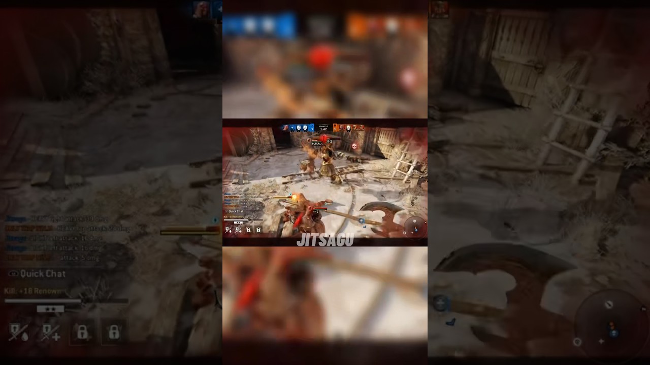 1v4 Kyoshin deathmatch clutch | For Honor 