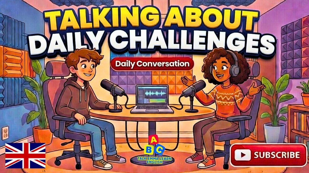 Can You Talk About Your Daily Challenges in English? Try This! | English Conversation Practice