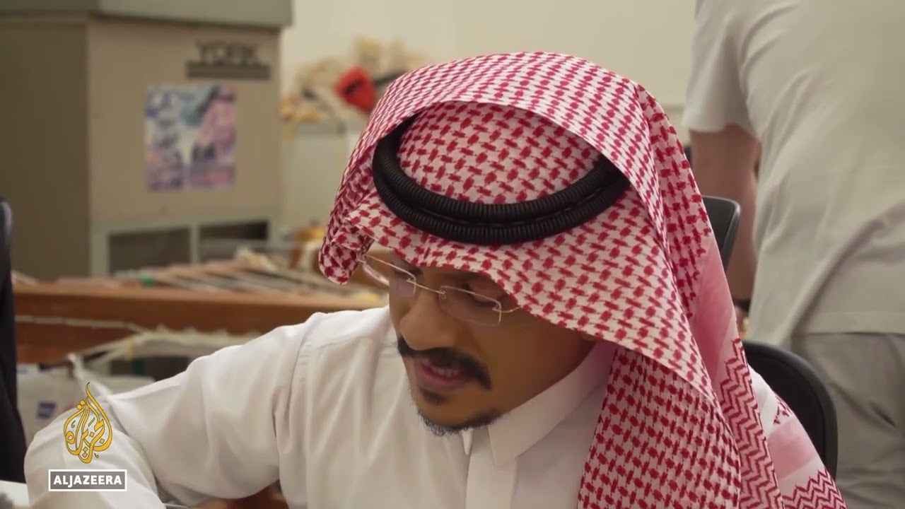 The art behind the curtain of the holy Kaaba.. The great cloth covering the Kaaba