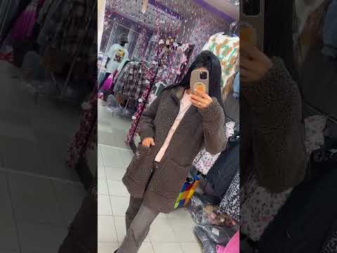 Жіноча подовжена куртка кофта кардиган із хутра Тедді з капюшоном — Туреччина, розміри 40-56, видео 3