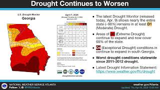NWS Atlanta Weekly Weather Briefing - April 9, 2026