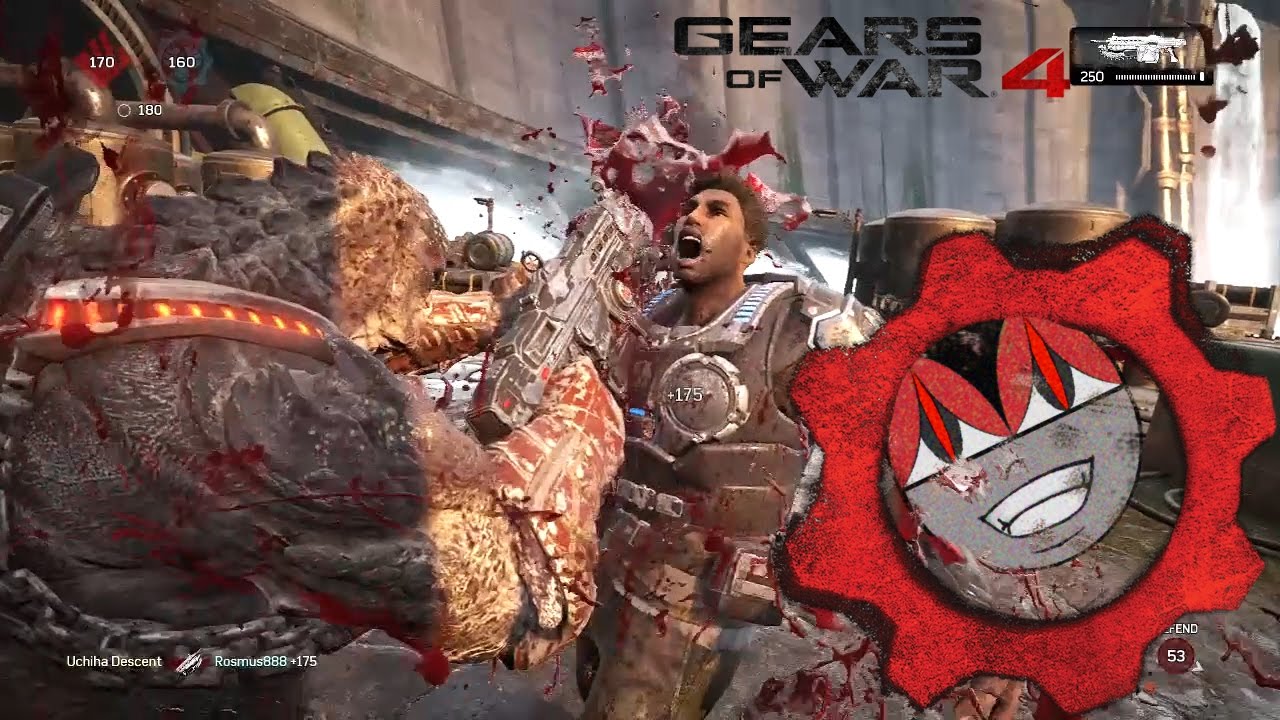 Gears of War 4!: SO MUCH BLOOD!!!! (Fails, Amazing clutch, and simply Having fun)