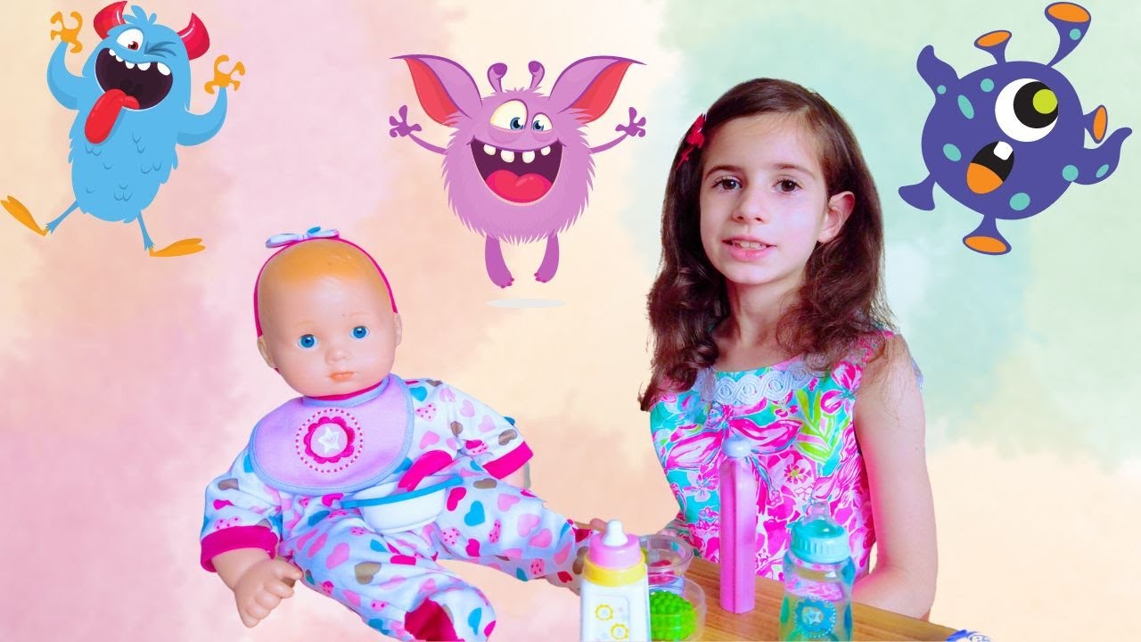 What's in Our American Girl Bag? Sophie and Bella Show You Their Cute