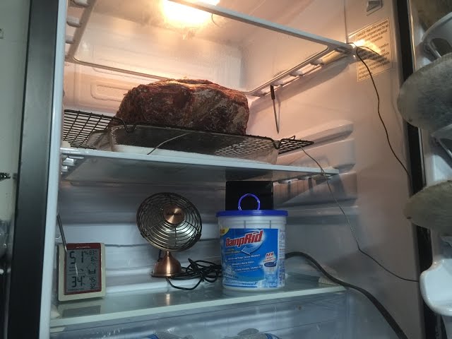 Build Your Own Homemade Dry Aged Meat Fridge (Steak Ager) 