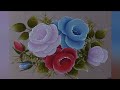 Pintura de rosas para iniciantes