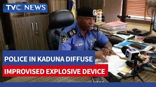 (SEE VIDEO) Police In Kaduna Diffuse Improvised Explosive Device In Igabi LGA, Kaduna