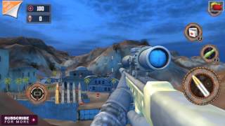 Army Sniper 3D Desert Shooter ▶️Android GamePlay HD | New Android Games 2017 | Best Shooting Games screenshot 2