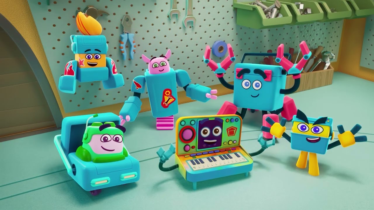 Живой гараж: тайная мастерская игрушек - НОВЫЙ  МУЛЬТФИЛЬМ для детей про роботов - серия 45