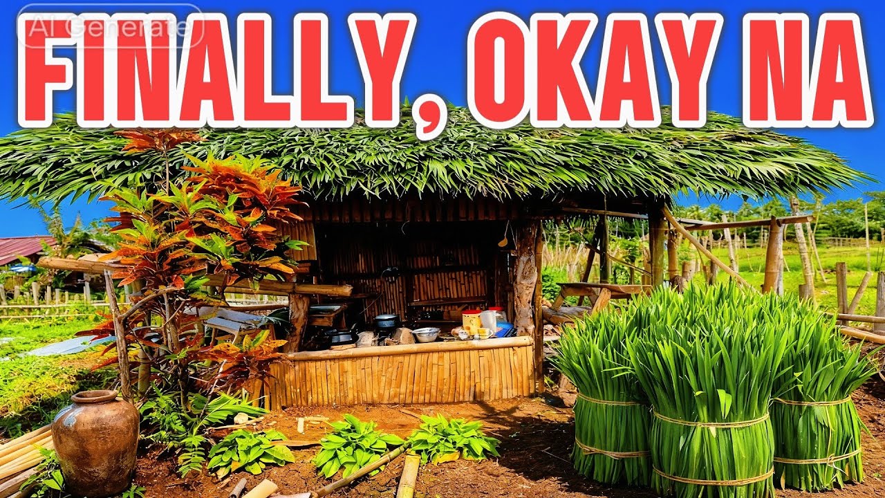 Finally 😮 Bubong na Grabeng Damage, Naayos Na