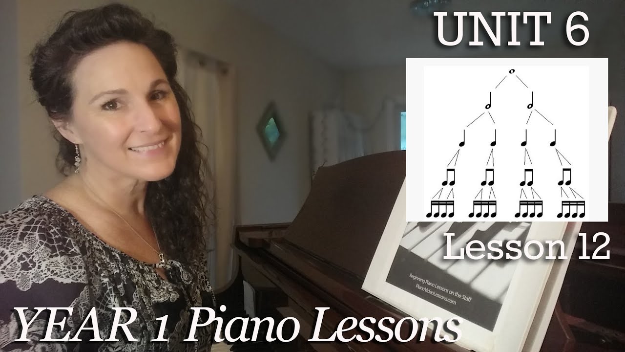 6-12 Playing Sixteenth Notes [Year 1 #92] Easy Piano Classics - Free Adult Online Piano Lessons