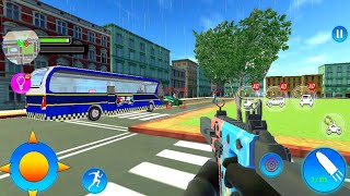 Polisi Mengemudi SEPEDA MOTOR Pengejaran Gangster [Free Mode] -Game Motor Polisi screenshot 1