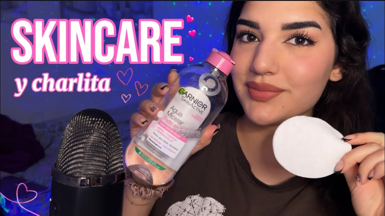 ASMR Nos Hacemos el SKINCARE🫧 mientras hablamos 😊🩷