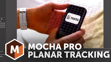Mocha Pro: Planar Tracking