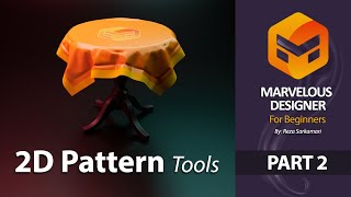 Marvelous Designer For Beginners:  02 2D Pattern Tools Explained!