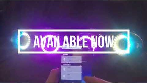 X-Lyte Performance Quad Halo RGBW with full Bluetooth App control and switchback