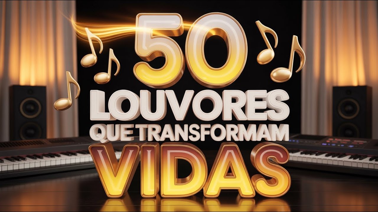 50 Louvores que Transformam Vidas – Adoração que Restaura | O Melhor da Música Gospel