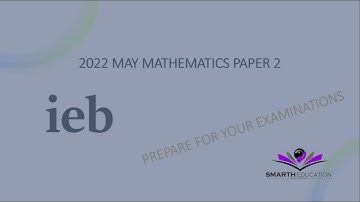 GRADIENT OF STRAIGHT LINE | 2022 MAY | IEB | MATHEMATICS PAPER 1 | QUESTION 1 a 1