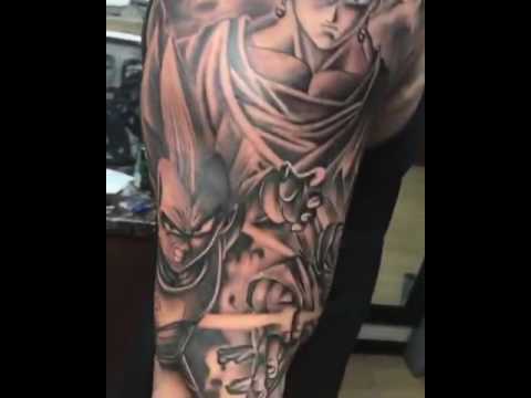 the best dbz tattoo i've ever seen - YouTube